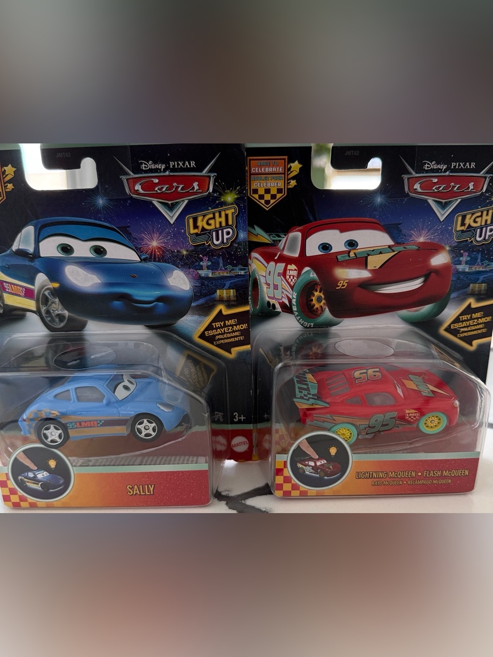 Cars Light Up Sally Blue Die-Cast Toy Car